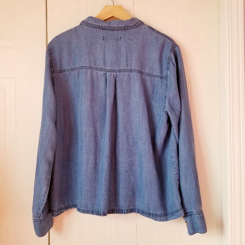 Dynamite denim buttom down - Picture 2 of 8